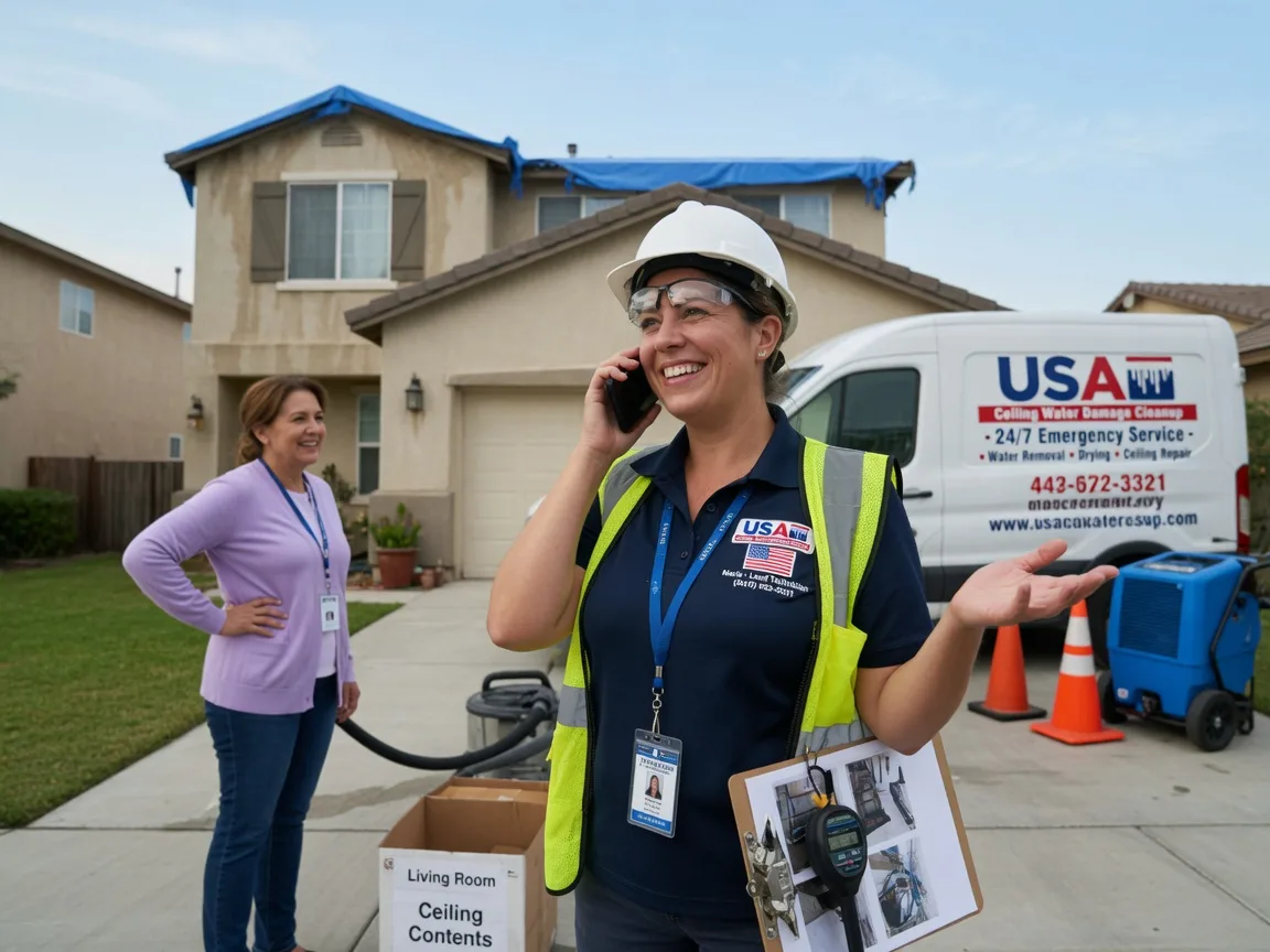 Ceiling Water Damage Restoration Stoy, IL FAQs